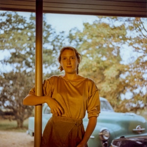 Maude Schuyler Clay, “Bonnie Claire, Green Car,” (No Date), Chromogenic Print, Collection of the Artist
