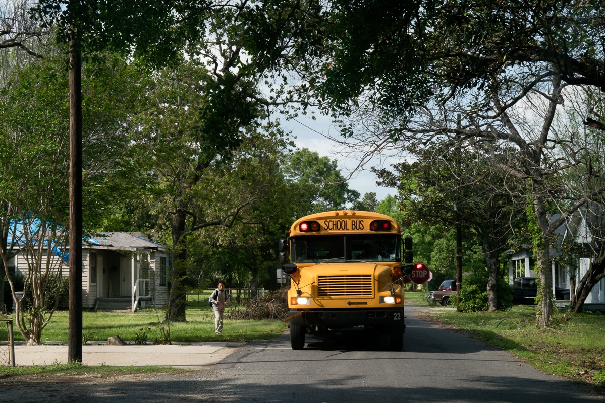 School Bus (2017), by Stacy Kranitz