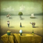 Before breakfast. by Maggie Taylor